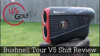 Bushnell Tour V5 Shift Review GOLF RANGEFINDER [upl. by Mandi]