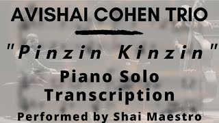 Avishai Cohen  Pinzin Kinzin Piano Solo Transcription [upl. by Derk390]