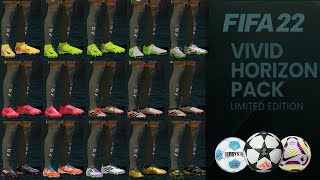 FIFA 22 BOOTPACK GLOVEPACK AND BALLPACK V7 [upl. by Maher]