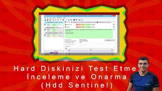 Hard Diskinizi Onarma İnceleme ve Test Etme HDD Sentinel [upl. by Sylvanus428]