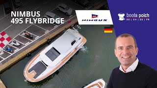 How to use Volvo Penta Assisted Docking auf der Nimbus 495 Flybridge [upl. by Sivie]