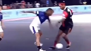 RONALDINHO showing his amazing FUTSAL SKILLS [upl. by Downs]