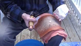 Flint Knapping Novaculite [upl. by Edward]