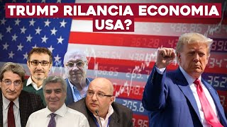 TRUMP RILANCIA ECONOMIA USA ANALISI con FORCHIELLI MONACELLI BRUSCO SCACCIAVILLANI e ARFARAS [upl. by Inaluiak]