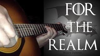 Game of Thrones Theme  quotFor the Realmquot Acoustic Fingerstyle Guitar Cover [upl. by Lougheed]