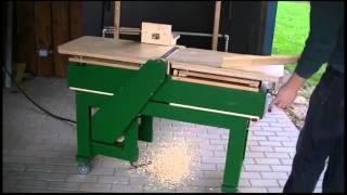 First Tests on Homemade Jointer [upl. by Nelly]