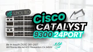 Cisco Catalyst 9300 24Port Data Switch  Network Advantage  C930024TA [upl. by Towne]