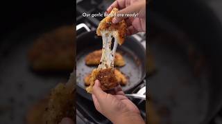 EASIEST DOMINOS STYLE GARLIC BREAD RECIPE shorts viral [upl. by Ayvid302]