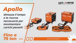 Carrelli per movimentare carichi pesanti Apollo  Mouvers Srl [upl. by Richardson]