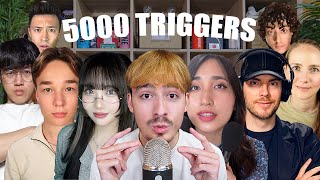 ASMR 5000 TRIGGERS WITH ASMRTIST [upl. by Aihc570]