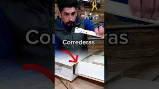 Correderas quotZquot Colocación tips shortsviral viralvideo shorts carpinteria madera viral tip [upl. by Beau]