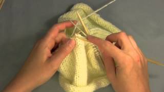 Switching to Double Pointed Needles from Circular Needles [upl. by Nottnerb]