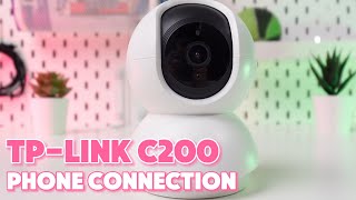 How to Connect TPLINK Tapo C200 Camera to Phone Easy Guide for Pairing [upl. by Hamish589]