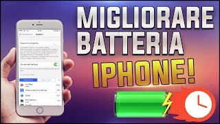 Tutorial  Migliorare la BATTERIA di QUALSIASI iPhone ITA [upl. by Akili689]