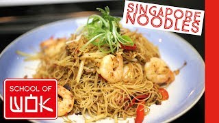 Delicious Singapore Noodles Stir Fry Recipe [upl. by Boris]