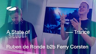 Ferry Corsten b2b Ruben de Ronde  A State Of Trance Episode 1195 ADE Special Guest Mix [upl. by Siravart]