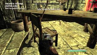 Skyrim How to get the Headsmans Axe Unique WeaponsArmor 12 HD [upl. by Aikel]