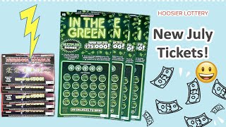 Lots of Wins on These Indiana Scratch Off Tickets  Hoosier Lottery  25 Session [upl. by Ramal]