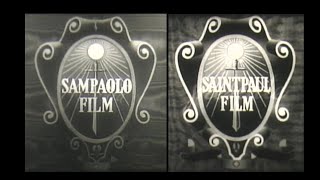 Due rare varianti primo logo Sampaolofilm una in francese copie in 16mm [upl. by Nnaj]