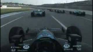 Danica Patrick Onboard  Indycar Kentucky 2007 [upl. by Azeel]