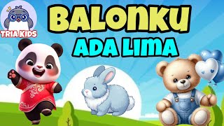 Balonku Ada Lima  lagu anak indonesia  triakids2024 [upl. by Yanrahc685]