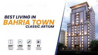 Step into the model apartment of Classic Atrium  Auzber Consultant  Bahria Town [upl. by Gustave752]