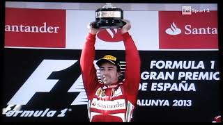 Gran Premio F1 Spagna 2013  sintesi RAI [upl. by Malamut342]