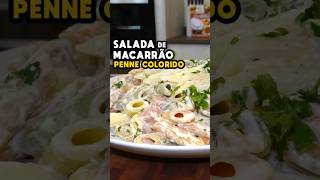 Salada de Macarrão Penne Colorido  Tv Receitas receita [upl. by Iel]