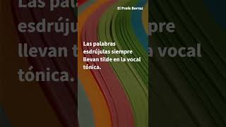 Palabras Esdrújulas Todo lo que Necesitas Saber  Gramática Española [upl. by Irual]