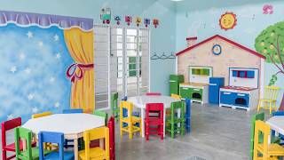 Sala de Educação Infantil decorada com carinho [upl. by Ennagroeg727]