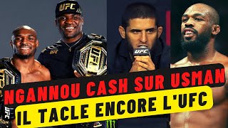 lUFC censure Francis Ngannou il Envoie un message a Kamaru Usman [upl. by Sul]