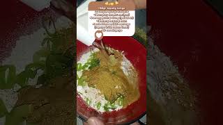 Resep tempe tepung asmr asmrcooking shorts [upl. by Nnylarej]