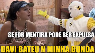 FERNANDA É CHAMADA A CONFESSIONÁRIO O DAVI BATEU NA MINHA BUND [upl. by Howenstein]