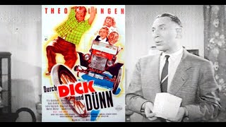 Durch Dick und Dünn BRD 1951 Kinotrailer deutsch Trailer  Theo Lingen [upl. by Folly267]