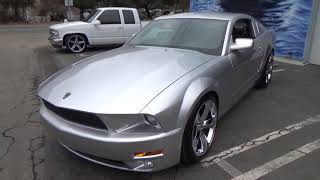 2009 Iacocca Edition Mustang test drive at Laguna Classic Cars Laguna Beach Ca [upl. by Nahpets]