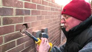 How to install a tumble dryer vent [upl. by Gnihc646]