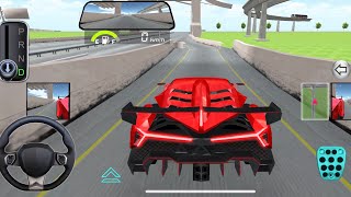 Brand New Red Color Car Is Ready For Parking  3d Driving Class  ios android  gameplay Cargame [upl. by Anecusa]