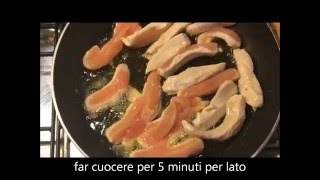 RICETTA STRACCETTI DI PETTO DI POLLO ALLACETO BALSAMICO [upl. by Hadias450]