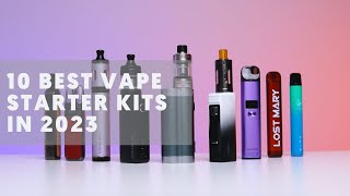 10 Best Vape Starter Kits For Beginners in 2023 [upl. by Meean]