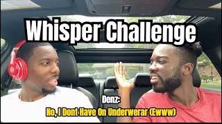 Whisper Challenge w My Annoying Sibling [upl. by Aterg639]