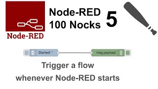 NodeRED100本ノック5100起動時に自動実行するInjectノード [upl. by Austreng284]