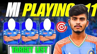 Mi Target Player For IPL 2025 [upl. by Amati180]