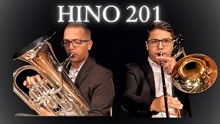 Hino 201 CCB  Deus nos Guarde  Orquestra de metais 3T Brass Band [upl. by Eimaraj]