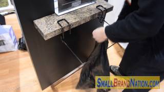 TrashEase Trash Bag Hanger Attaches To Tables Gadget  Product News with Billy Carmen [upl. by Roye]