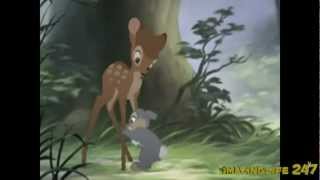 Funny Bambi and bunny scream scene [upl. by Mayes]