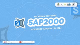 Belajar Software SAP2000  Jembatan Real Rangka Baja Tipe Warren [upl. by Aynatan]