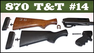 Stock Removal amp Installation  Remington 870 Tips amp Tricks 14 [upl. by Ruosnam]