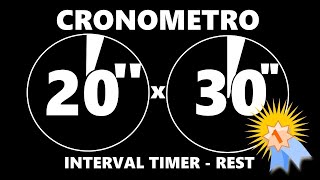 cronometro 20 segundos 30 descanso [upl. by Yclehc937]