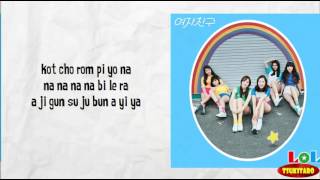 GFRIEND  NAVILLERA Lyrics easy lyrics [upl. by Kylie]