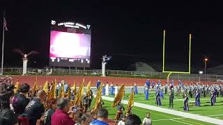 PIGSKIN 2024  TOM LANDRY STADIUM  PASS amp REVIEW  LA JOYA COYOTES  MARCHING BAND [upl. by Cory]